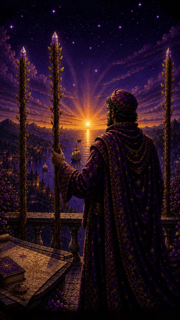 Three of Wands