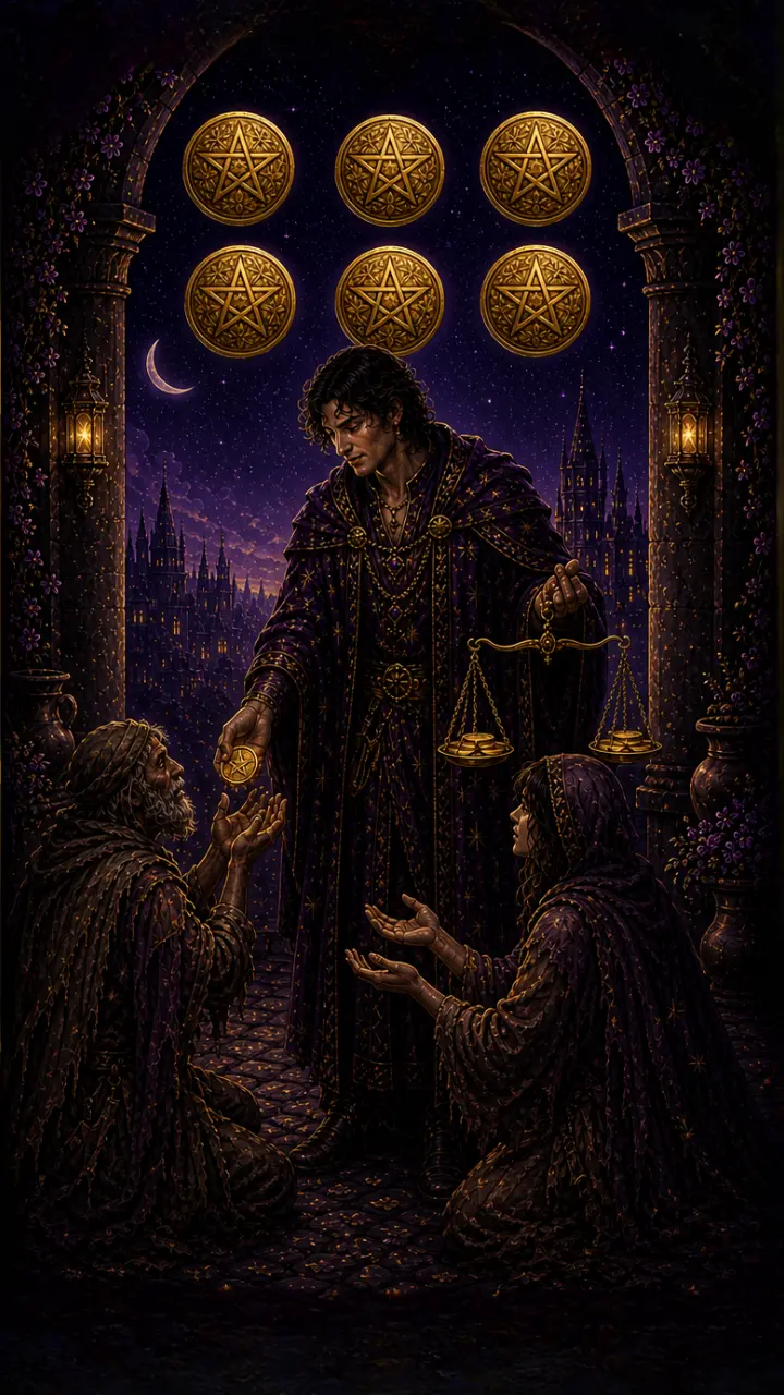 Six of Pentacles