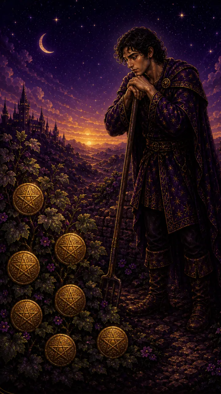 Seven of Pentacles