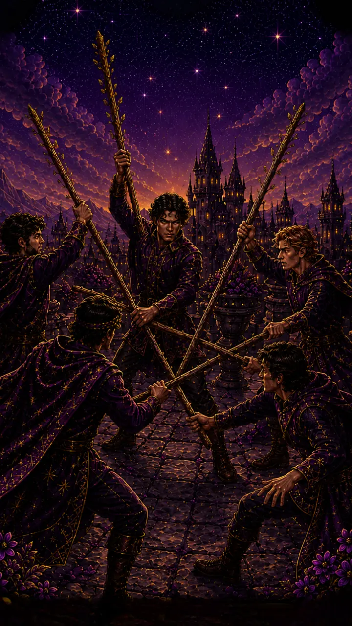 Five of Wands
